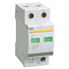 Ограничитель перенапряжений ОПС1-C 2P 20кА 400В
