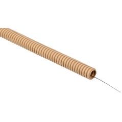 ELASTA Труба гофрированная ПВХ d-20мм с зондом сосна (25м) IEK