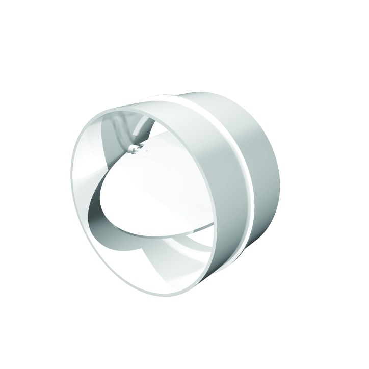 Соединитель с обратным клапаном пластиковый D100