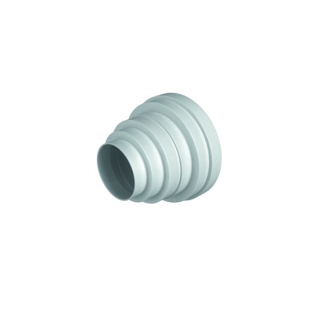 Соединитель пластиковый для круглых воздуховодов центральный D160/150/125/120/100/80