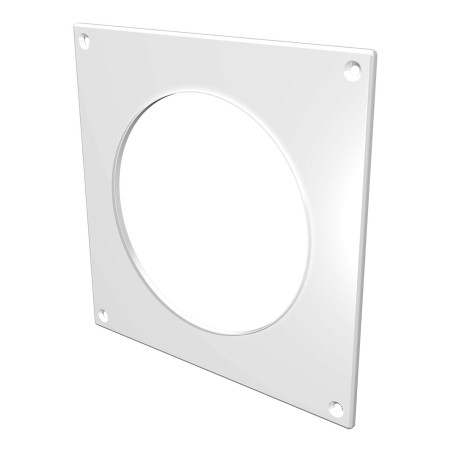 Накладка торцевая пластиковая 150х150 для воздуховода D100