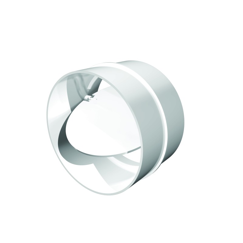 Соединитель с обратным клапаном пластиковый D125