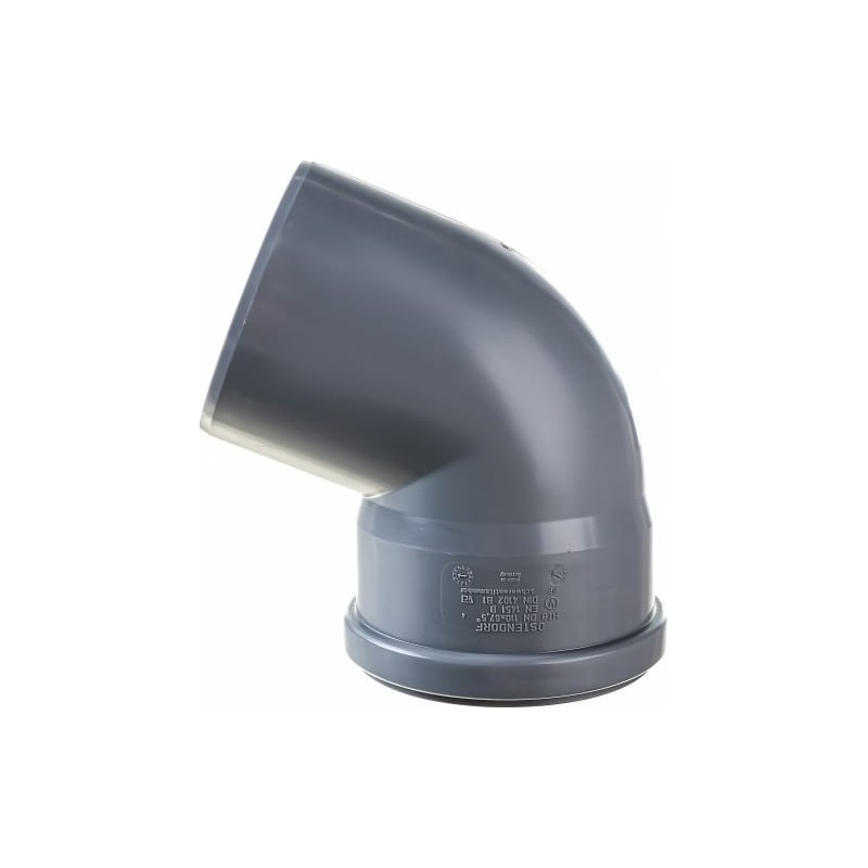 Отвод канализационный 110х67 град.