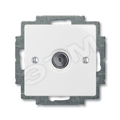 BASIC 55 Розетка телевизионная TV в рамку белая