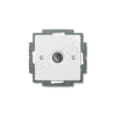 BASIC 55 Розетка телевизионная TV в рамку белая