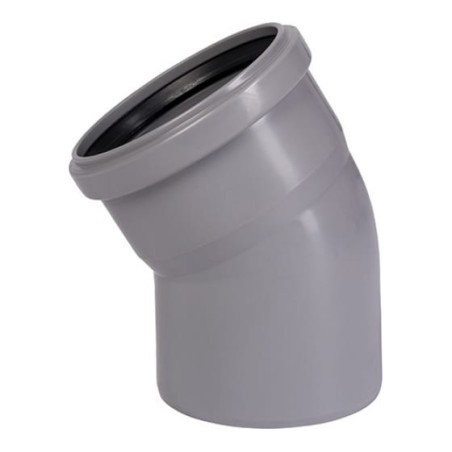 Отвод канализационный 90х30 град.