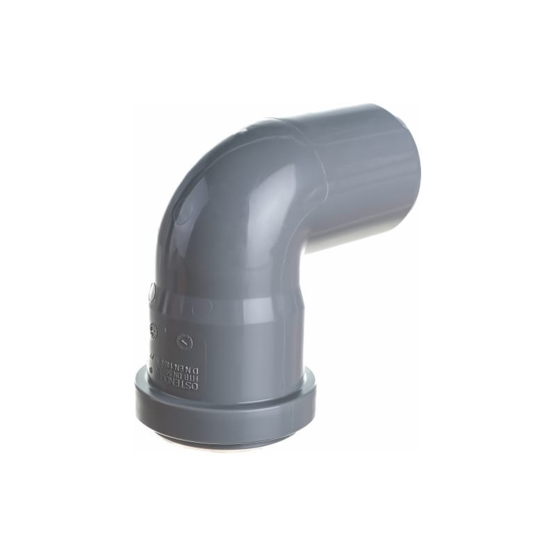 Отвод канализационный 90х87 град.