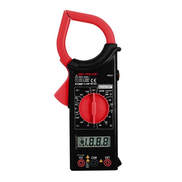 Токовые клещи цифровые KT 266F серия PROLINE Токовые клещи цифровые KT 266F серия PROLINE