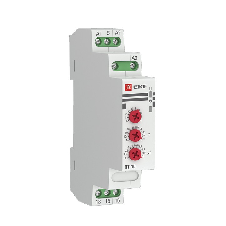 Реле времени RT-10 (10 устанавл. функц.) EKF PROxima