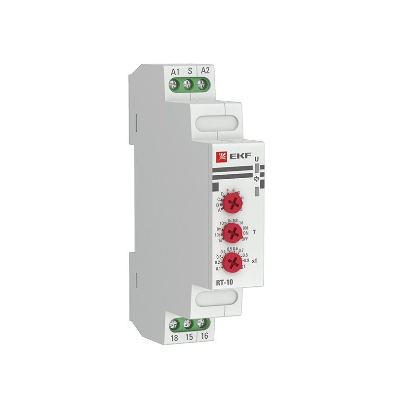 Реле времени (10 устанавливающихся функций) RT-10 12-240В PROxima