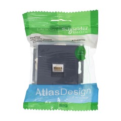 Розетка ATLASDESIGN компьютерная RJ45 механизм грифель