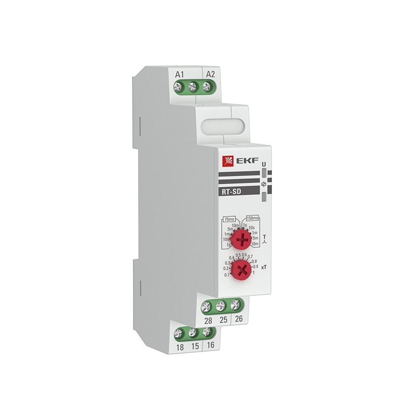 Реле времени (для двигателей 'звезда-треугольник') RT-SD 12-240В EKF PROxima