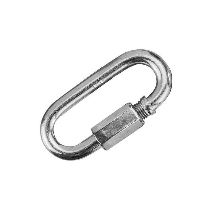 Карабин винтовой 4мм покрытие цинк