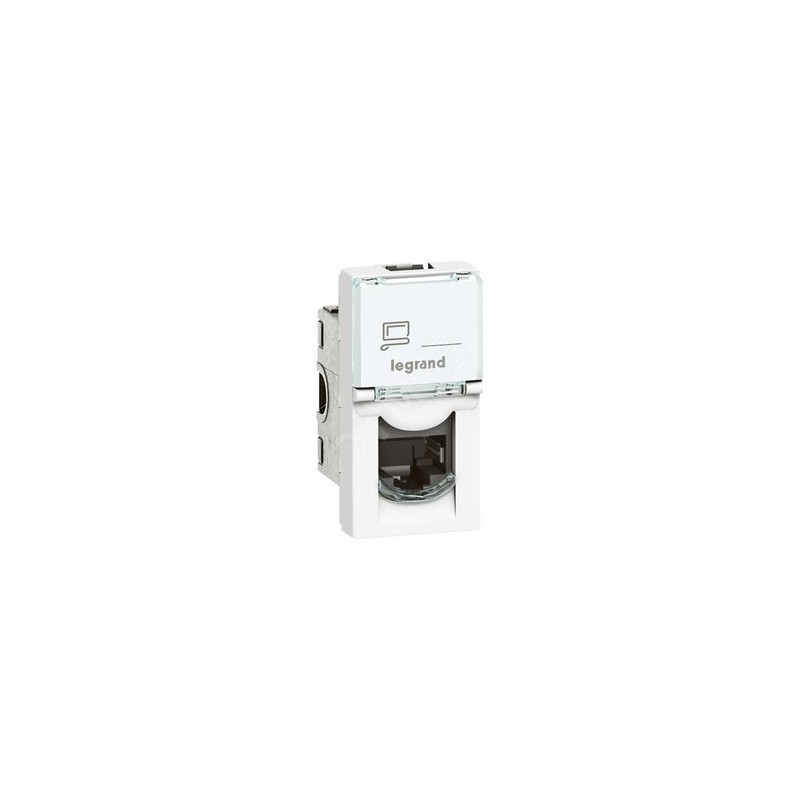 Розетка RJ45 Cat. 6A STP антибактериальная