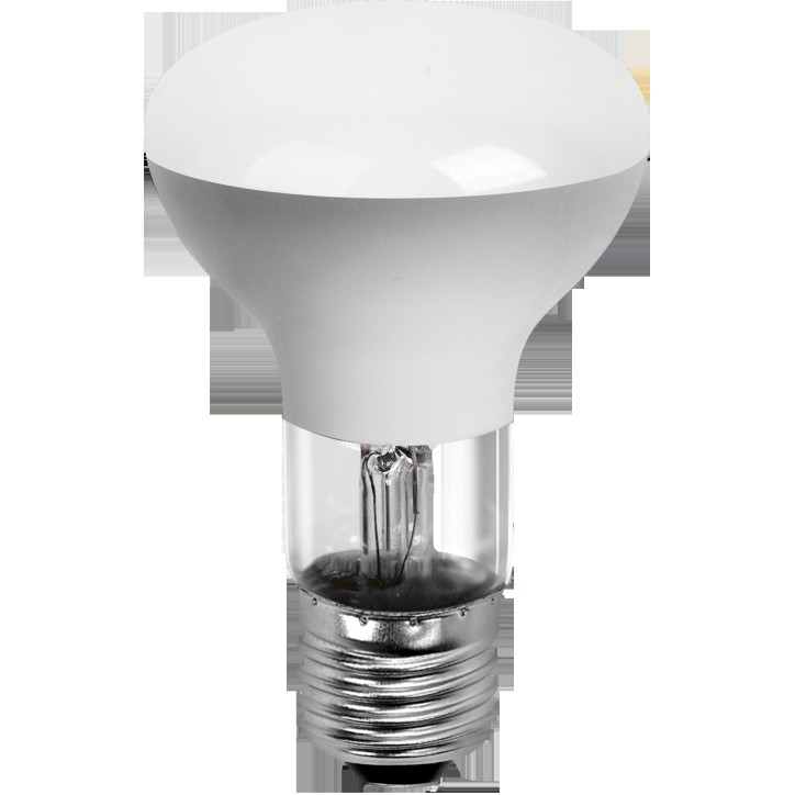 Лампа накаливания зеркальная ЗК 60вт R63 230в Е27 матовая Лампа накаливания зеркальная ЗК 60вт R63 230в Е27 матовая