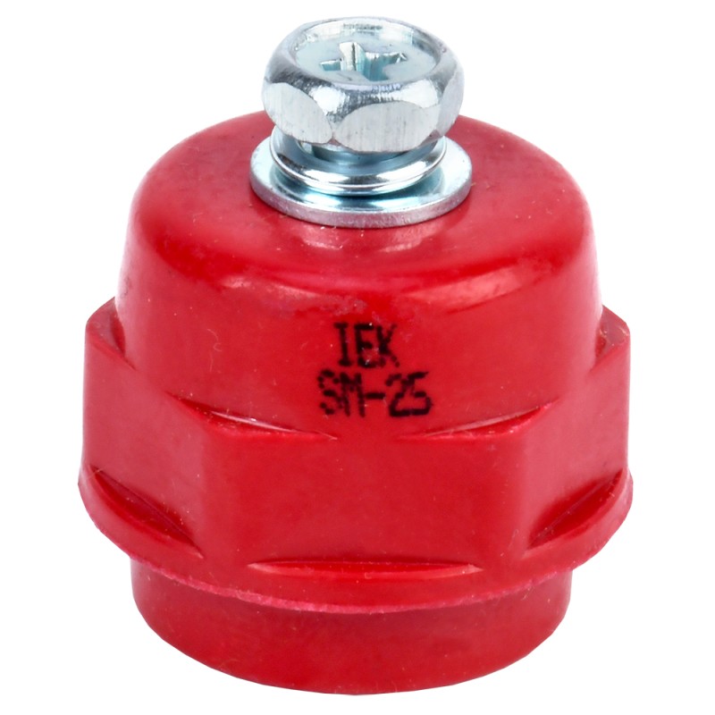 Изолятор SM25 (М6) силовой с болтом