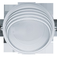 Светильник НПП-60w термостойкий круглый козырек IP54 белый