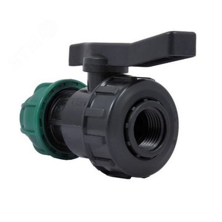 Кран ПНД шаровой разъемный ВР 20x1/2'