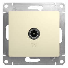 Коннектор GLOSSA TV антенна механизм бежевый