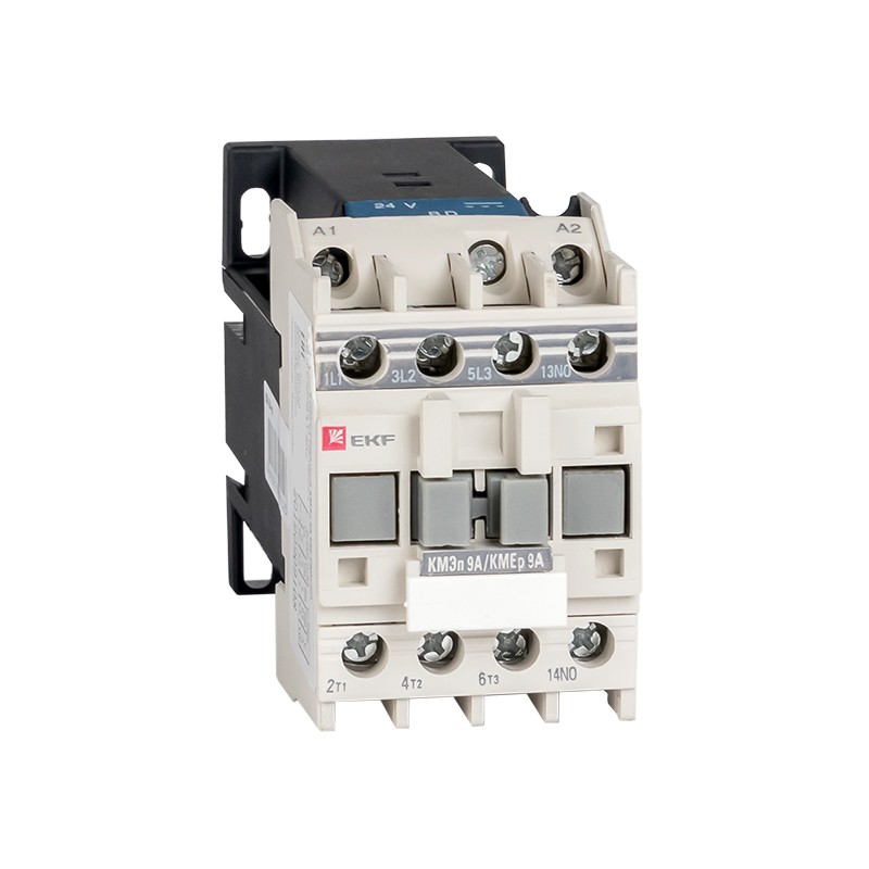 Контактор малогабаритный КМЭп 9А 24В DC 1NO PROxima