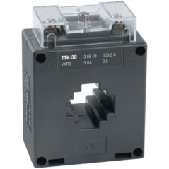 Трансформатор тока ТТИ-30 300/5А 5ВА без шины класс точности 0.5S