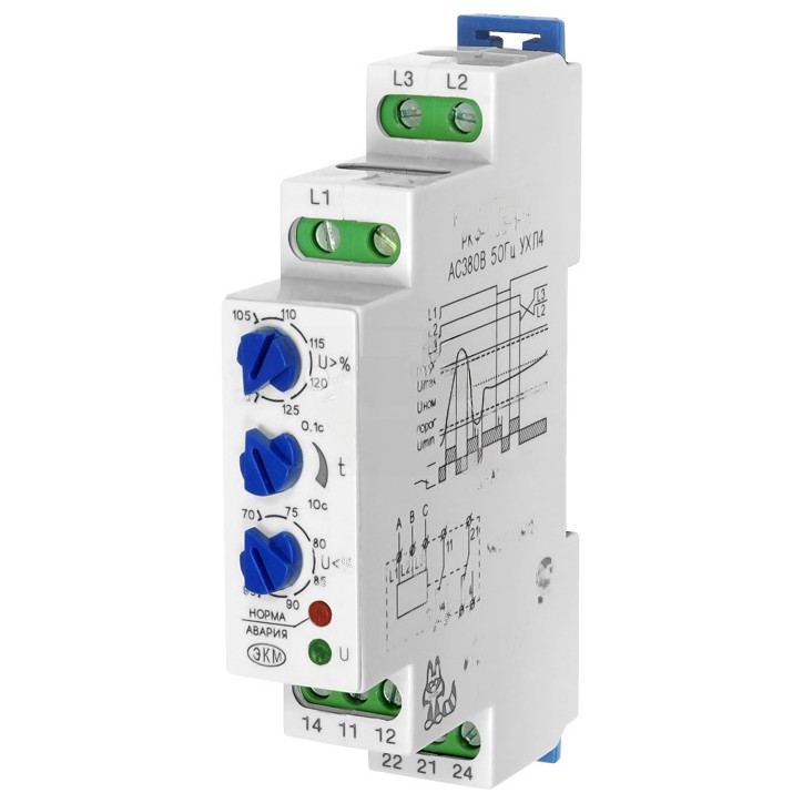 Реле контроля фаз 400В~