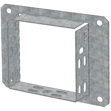 Фланец соединительный 50х100 горячеоцинкованный