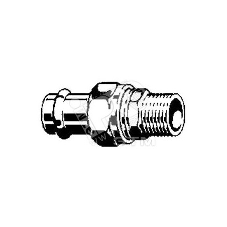 Соединение разборное 15 х 1/2' НР оцинкованная сталь Prestabo SC-Contur модель 1165