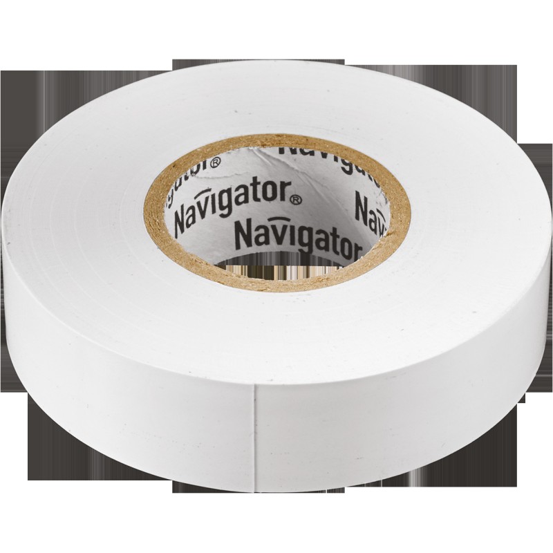 Изолента Navigator 71 102 NIT-B15-20/WH белая