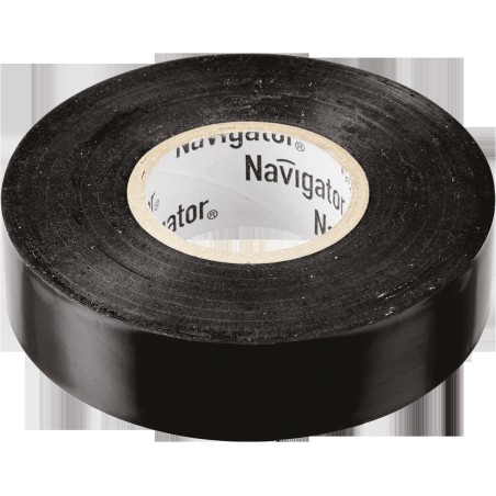 Изолента Navigator 71 103 NIT-B15-20/BL чёрная