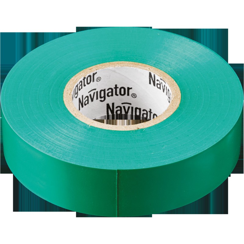 Изолента Navigator 71 106 NIT-B15-20/G зелёная