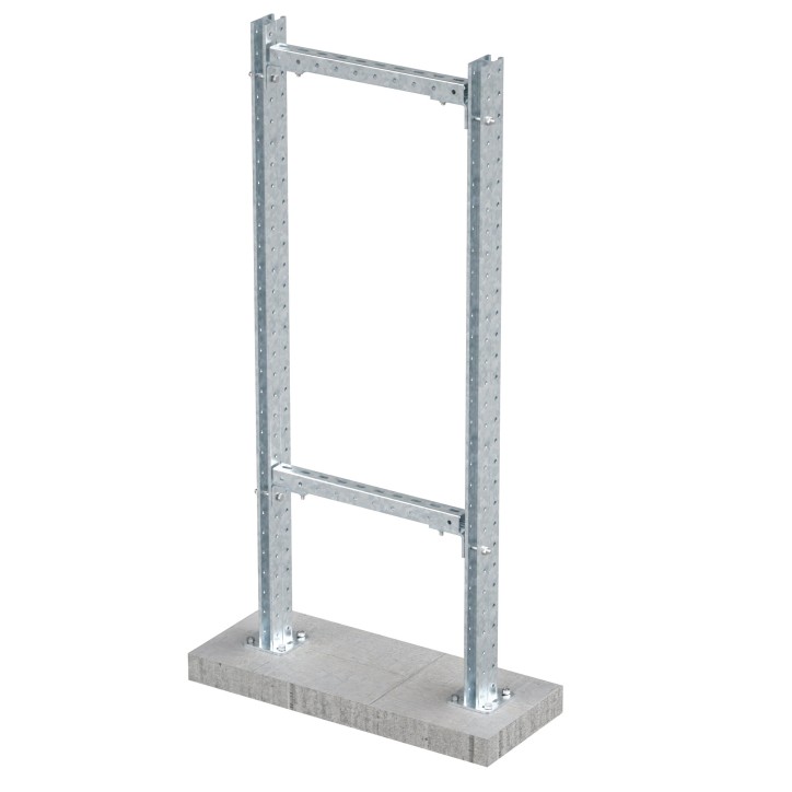 Рама монтажная, горячеоцинкованная , высота 1000 мм, ширина 500мм Рама монтажная, горячеоцинкованная , высота 1000 мм, ширина 500мм