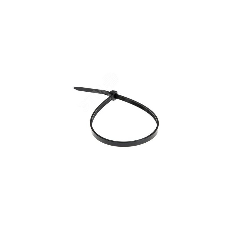 Стяжка нейлоновая 2.5х150 черный (100 шт.)