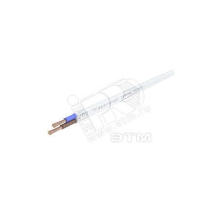 Провод ШВВП 2х0.5 белый