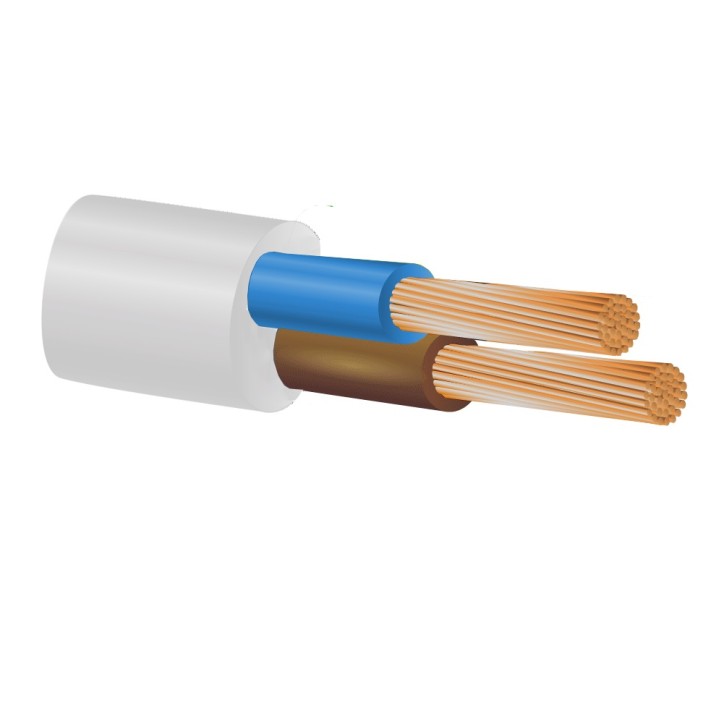 Провод силовой ПВС 2х4