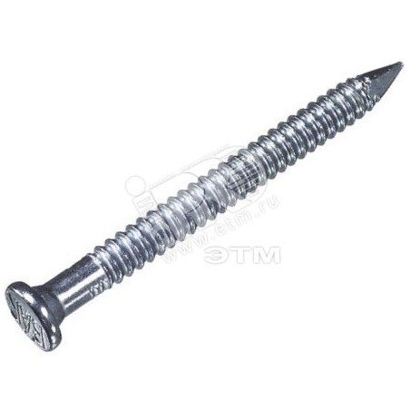 Гвоздь ершенный 80мм оцинкованный (500г)