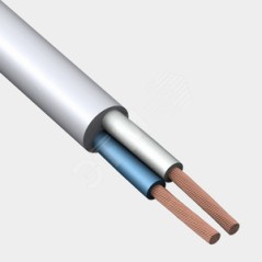 Провод ПВС 2х4 белый