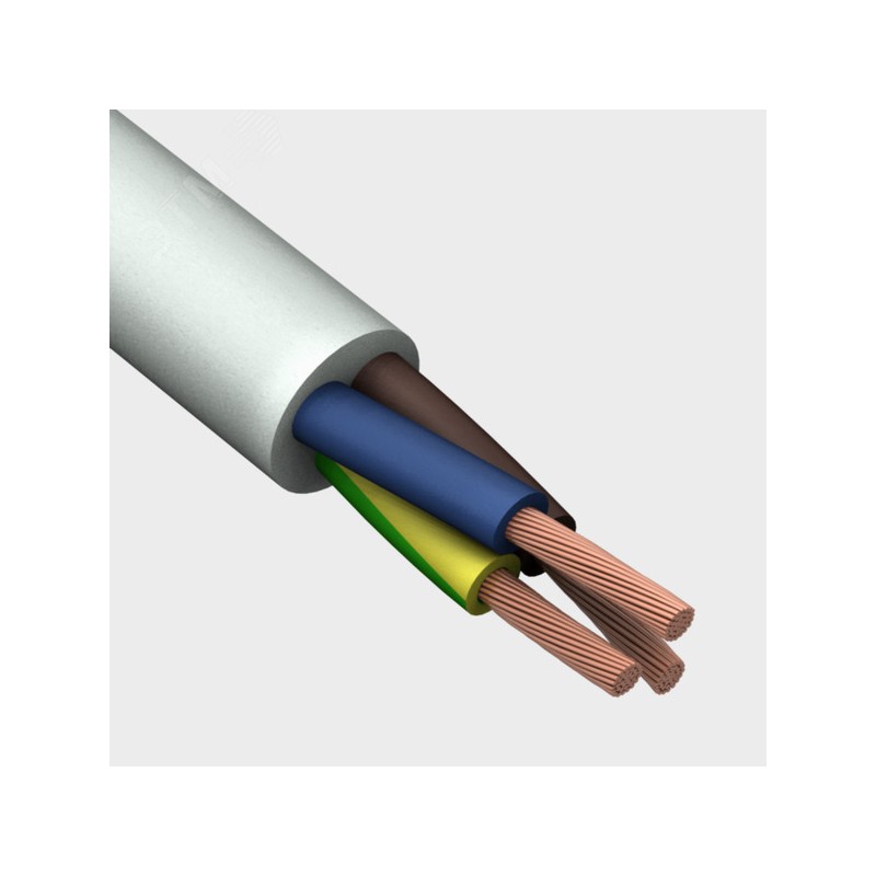 Провод ПВСнг(А)-LS 2х0,75+1x0,75 (б)