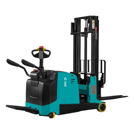 Штабелер самоходный с противовесом PROLIFT PRO , г/п 2000кг, в/п 3500 мм, колеса литой полиур