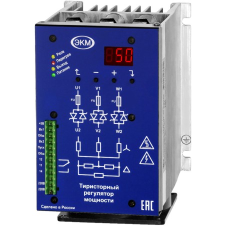 Тиристорный регулятор ТРМ-1М-45-RS485