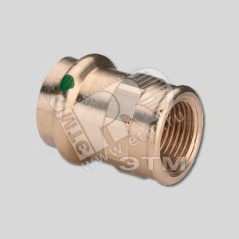 Муфта пресс 28x3/4' бронза Sanpress SC-Contur модель 2212