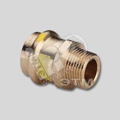 Муфта пресс 22x3/4' НР бронза Profipress G SC-Contur модель 2611