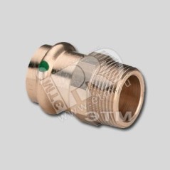 Муфта пресс 22x1/2' НР бронза Sanpress модель 2211