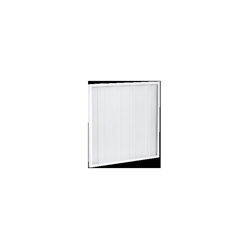 LIGHTING Светильник светодиодный ДВО 6561-P 36Вт 4000К 595х595х20мм призма совместимые с БАП IEK