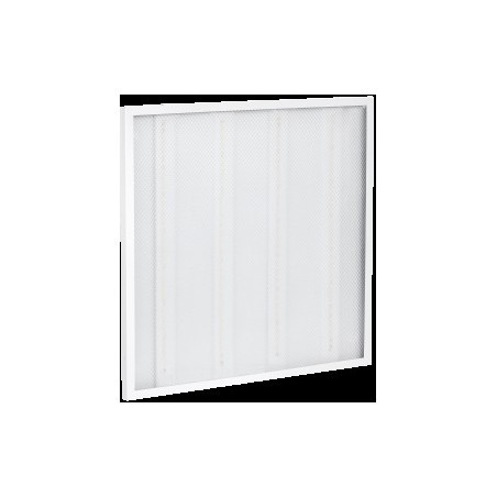 LIGHTING Светильник светодиодный ДВО 6561-P 36Вт 4000К 595х595х20мм призма совместимые с БАП IEK