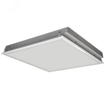 Светильник светодиодный ДВО-32w 3500лм 5000К opal-sand IP20 OPERLUX грильято