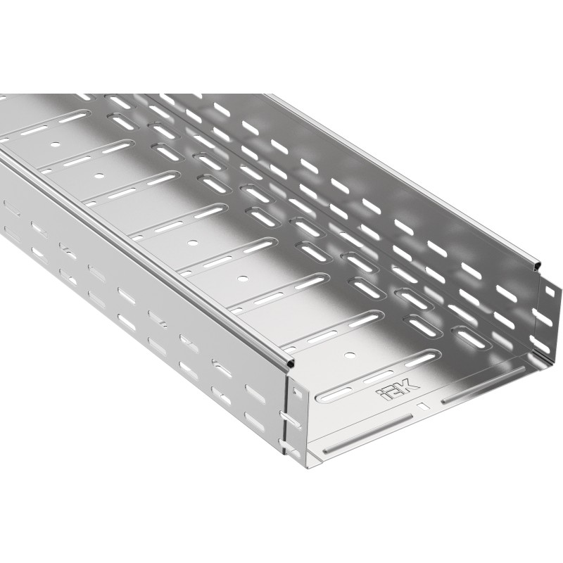 Лоток перфорированный 100х200х3000-1.2