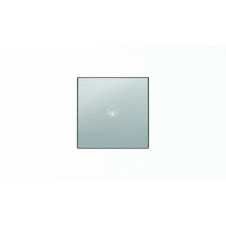 Накладка для механизма карточного выключателя с линзой подсветки и маркировкой SKY нержавеющая сталь