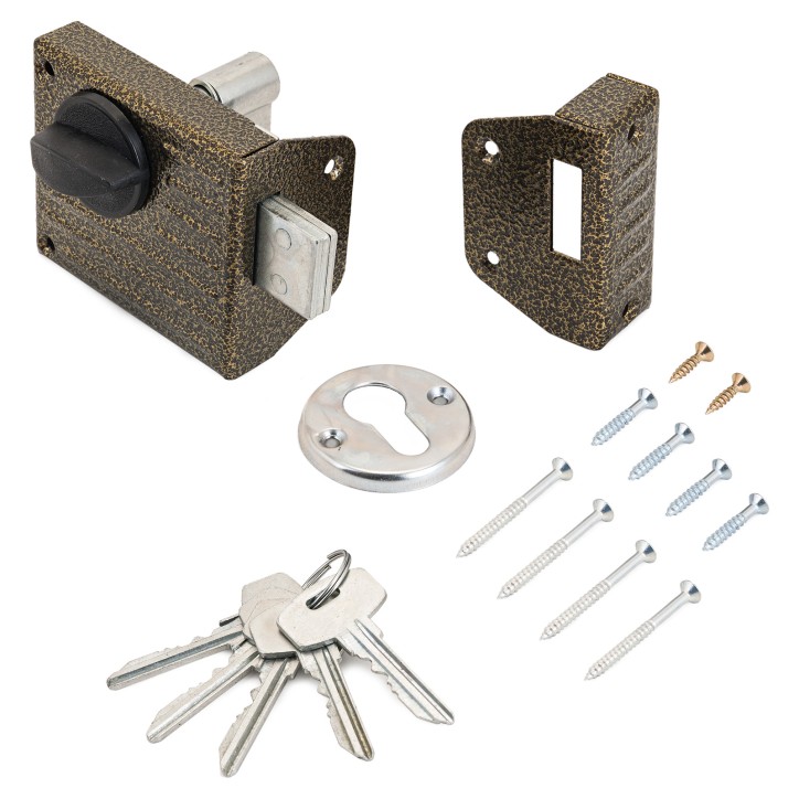 СТАНДАРТ Россия ЗН1-2.1С бронза Замок накладной (16) СТАНДАРТ Россия ЗН1-2.1С бронза Замок накладной (16)