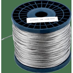 Трос 1,0мм стальной оцинкованный (500м)